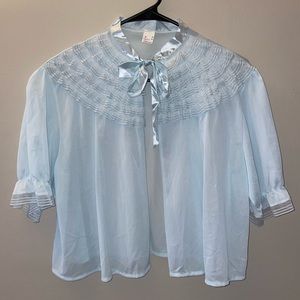 Vintage 1960s pennys adonna sheer top